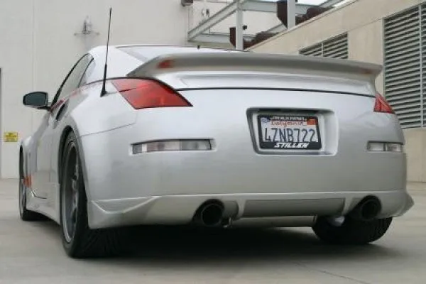 2003-2008 Nissan 350Z [Z33] 4-Pc Body Kit [Series 1 Skirts w/ Series 2 Front Fascia] - 1035010KT3