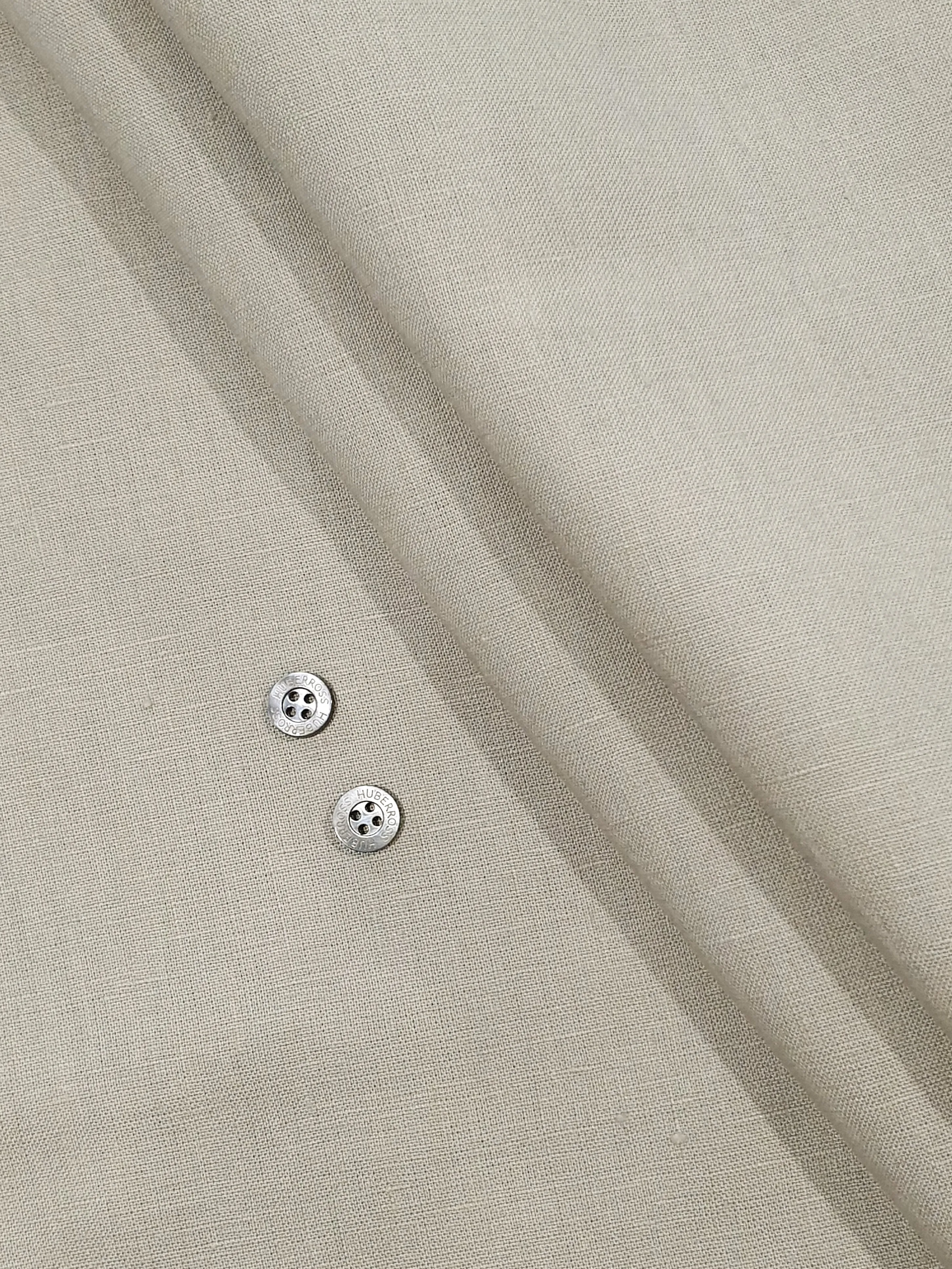 950.056 Silver Grey Irish Linen Suiting Fabrics