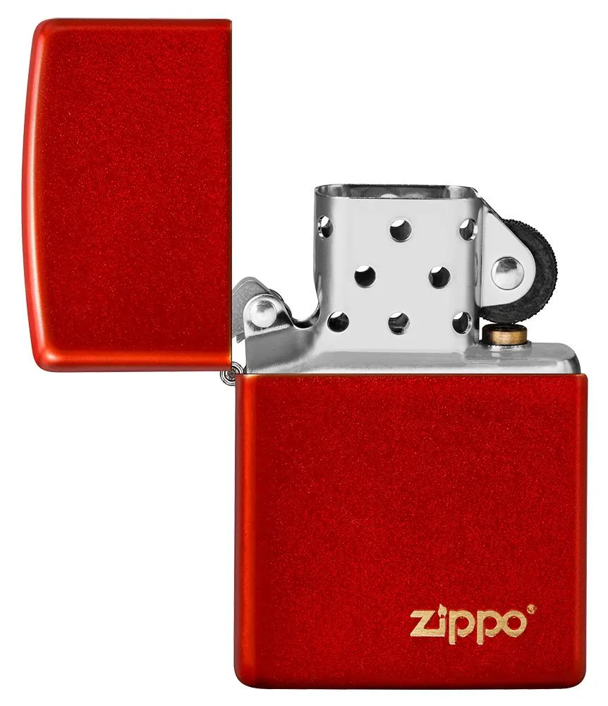 Anodized Red Zippo Lasered
