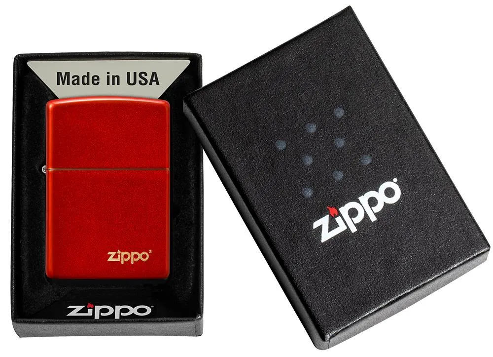 Anodized Red Zippo Lasered