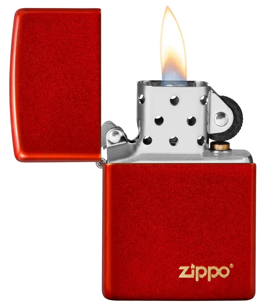 Anodized Red Zippo Lasered