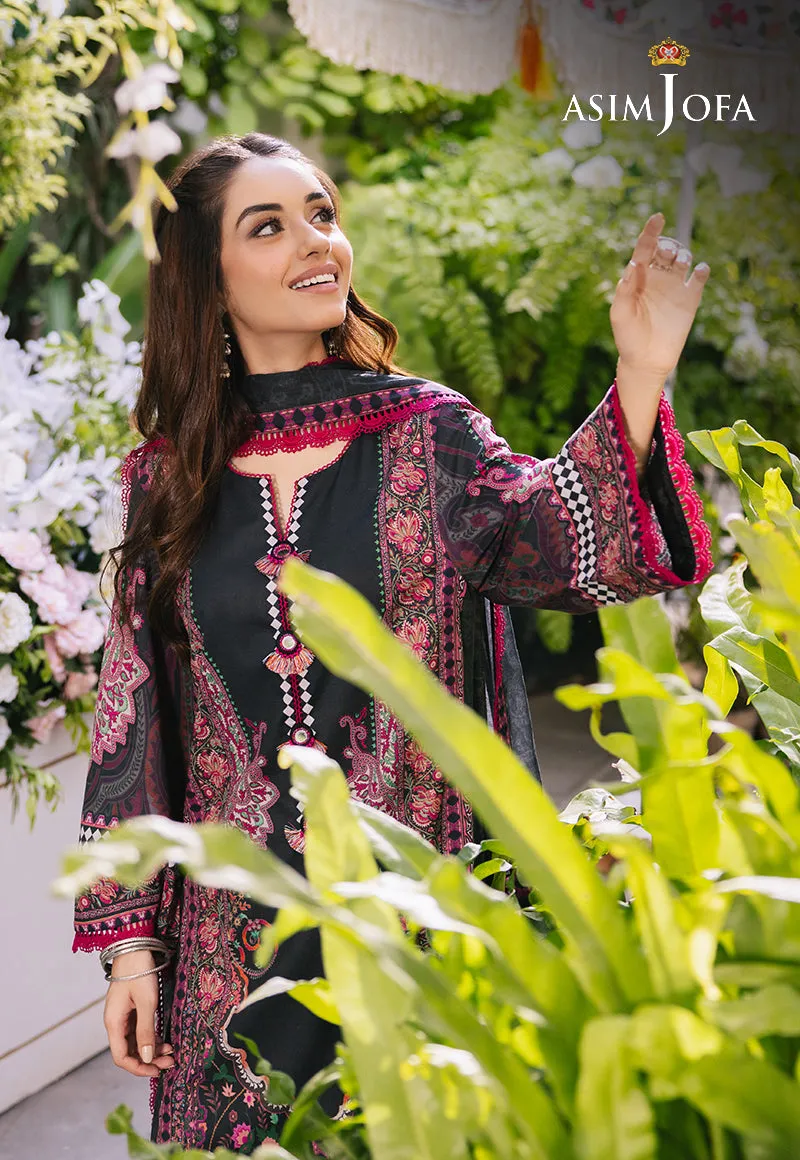 Asim Jofa Lawn Essential Prints – AJGB-05