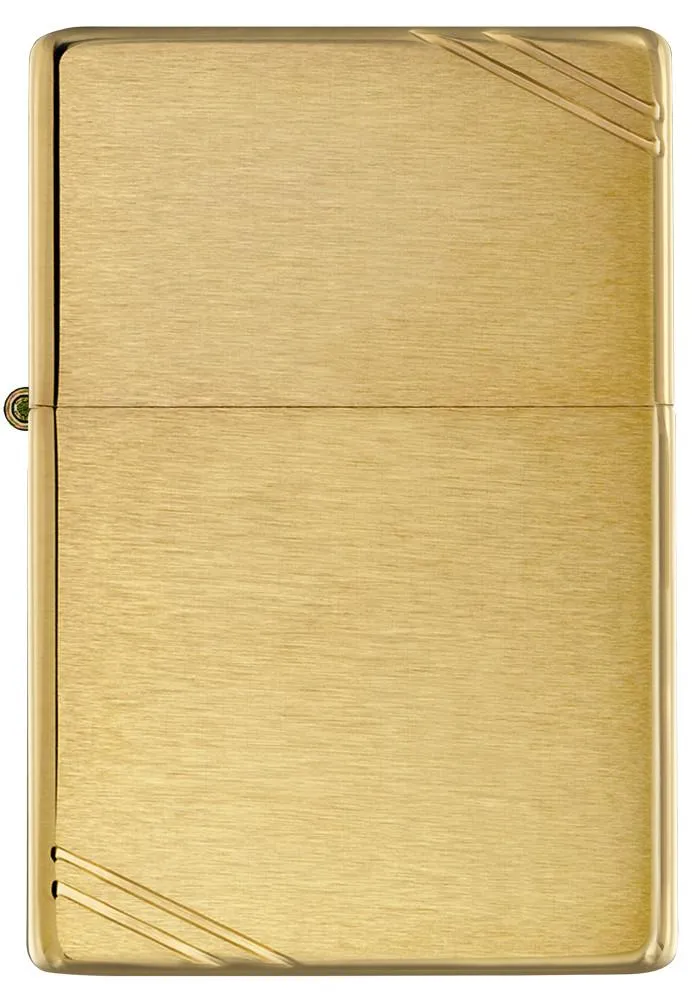 Brushed Brass Vintage with Slashes