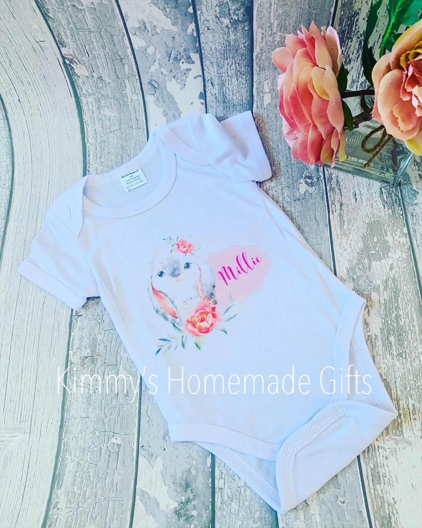 Bunny Baby Vest