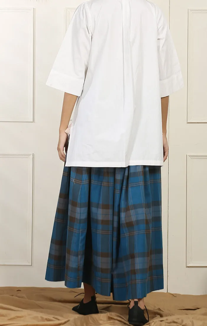 Checked Skirt