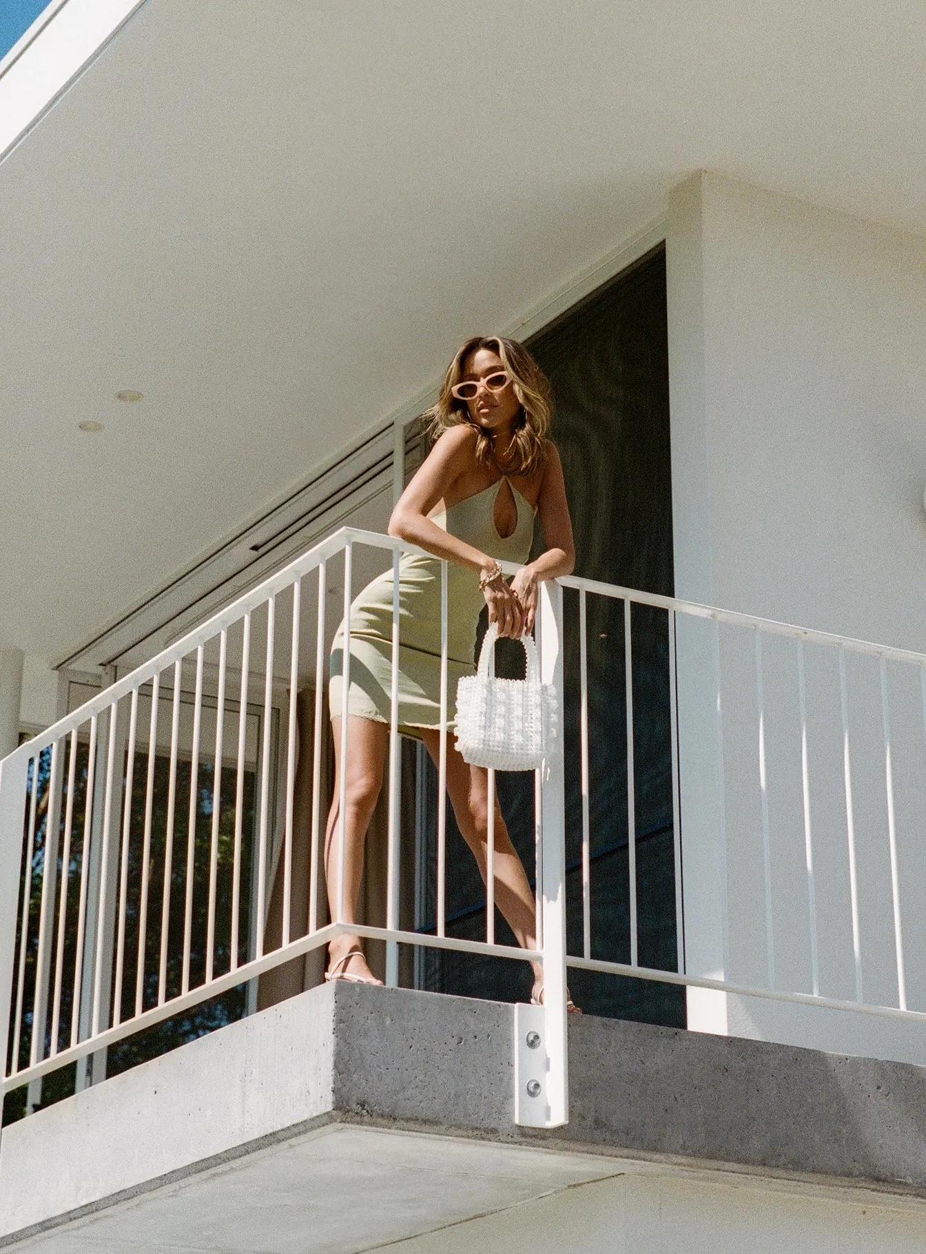 Cindy Mini Dress Sage