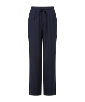 Daphne Linen Trousers - Navy