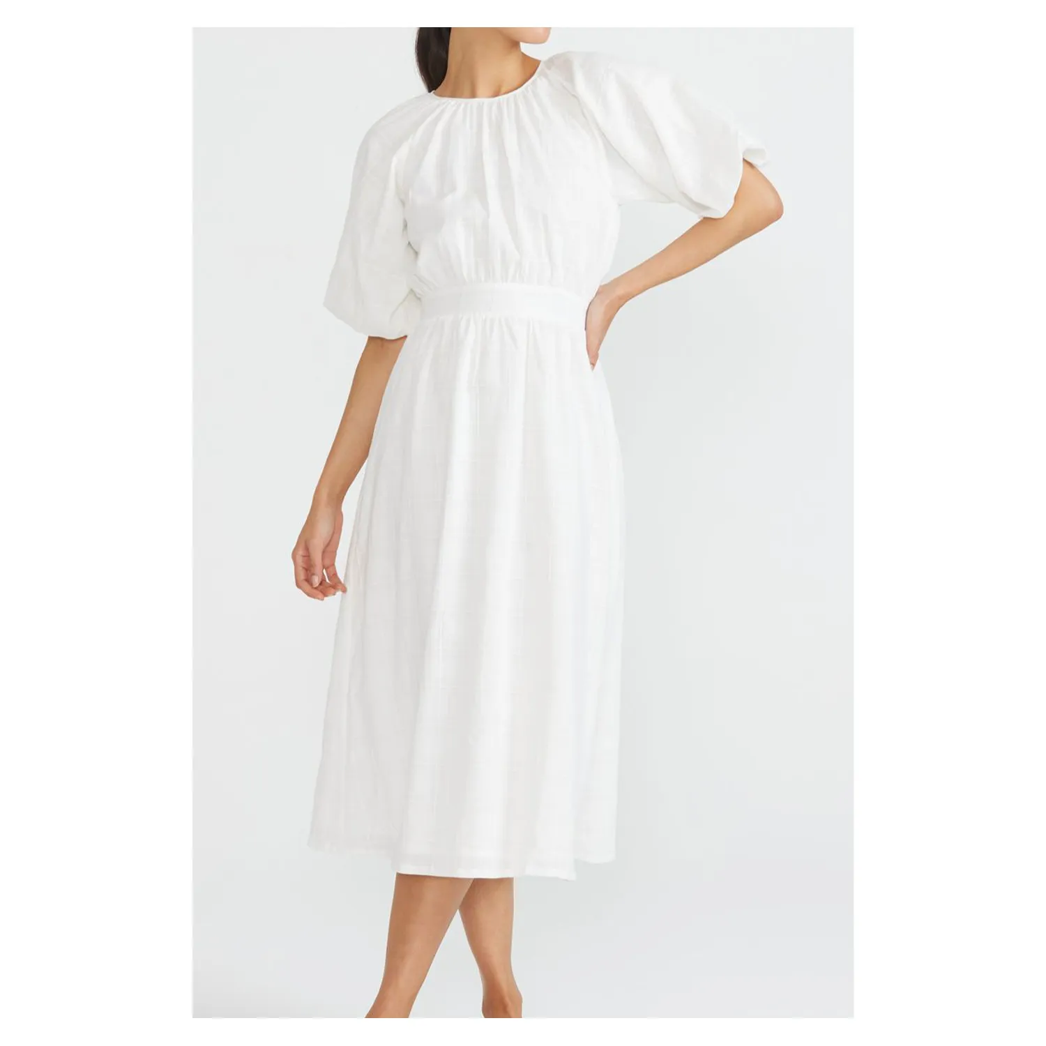 Dress Impression Midi White