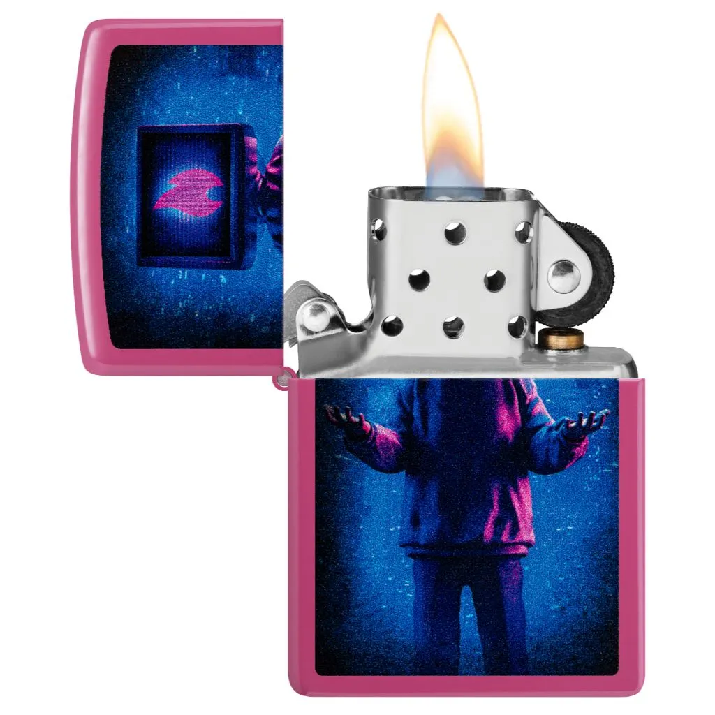 Flame TV Man Design