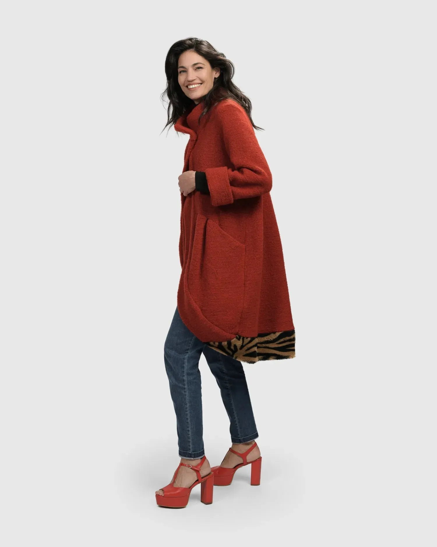 Funkadelic Groupie Coat, Flame