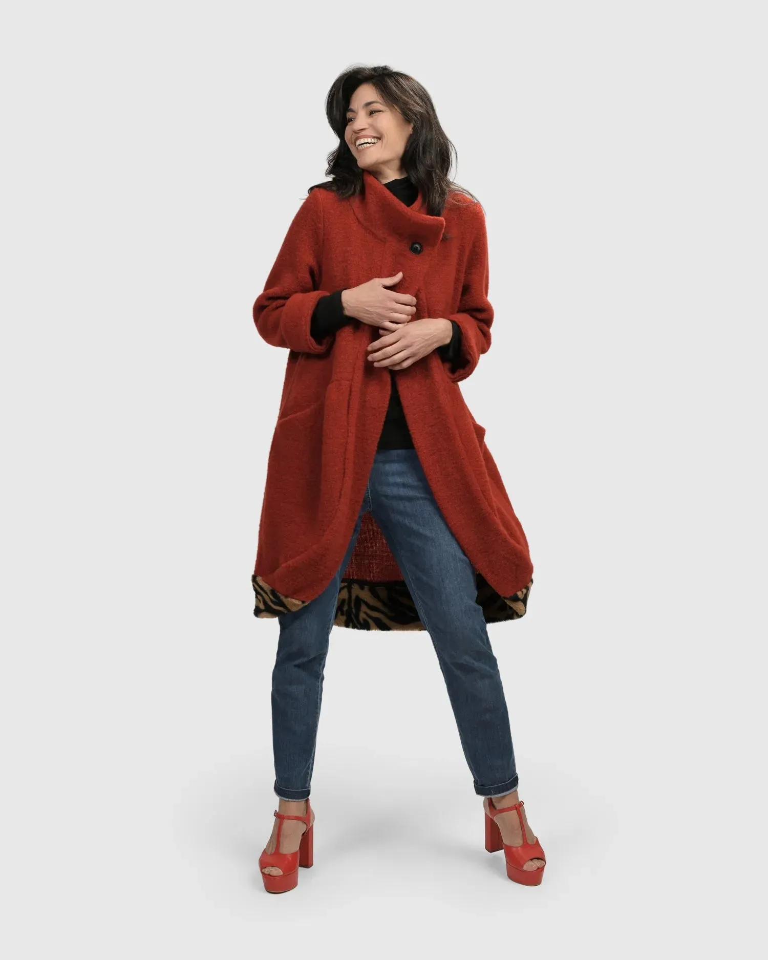 Funkadelic Groupie Coat, Flame