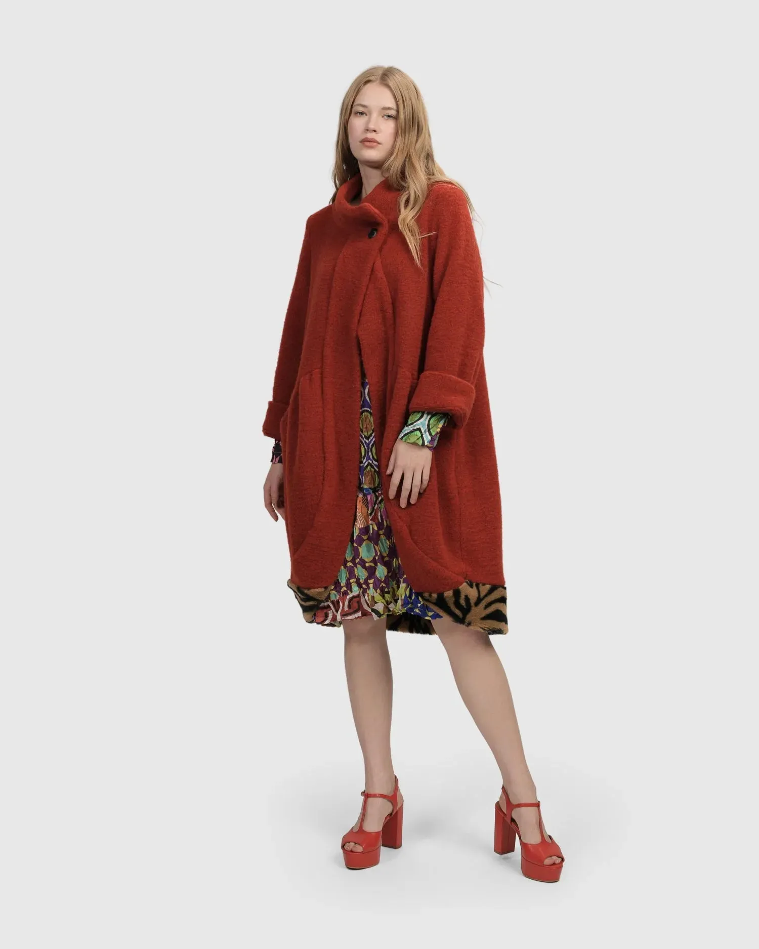 Funkadelic Groupie Coat, Flame