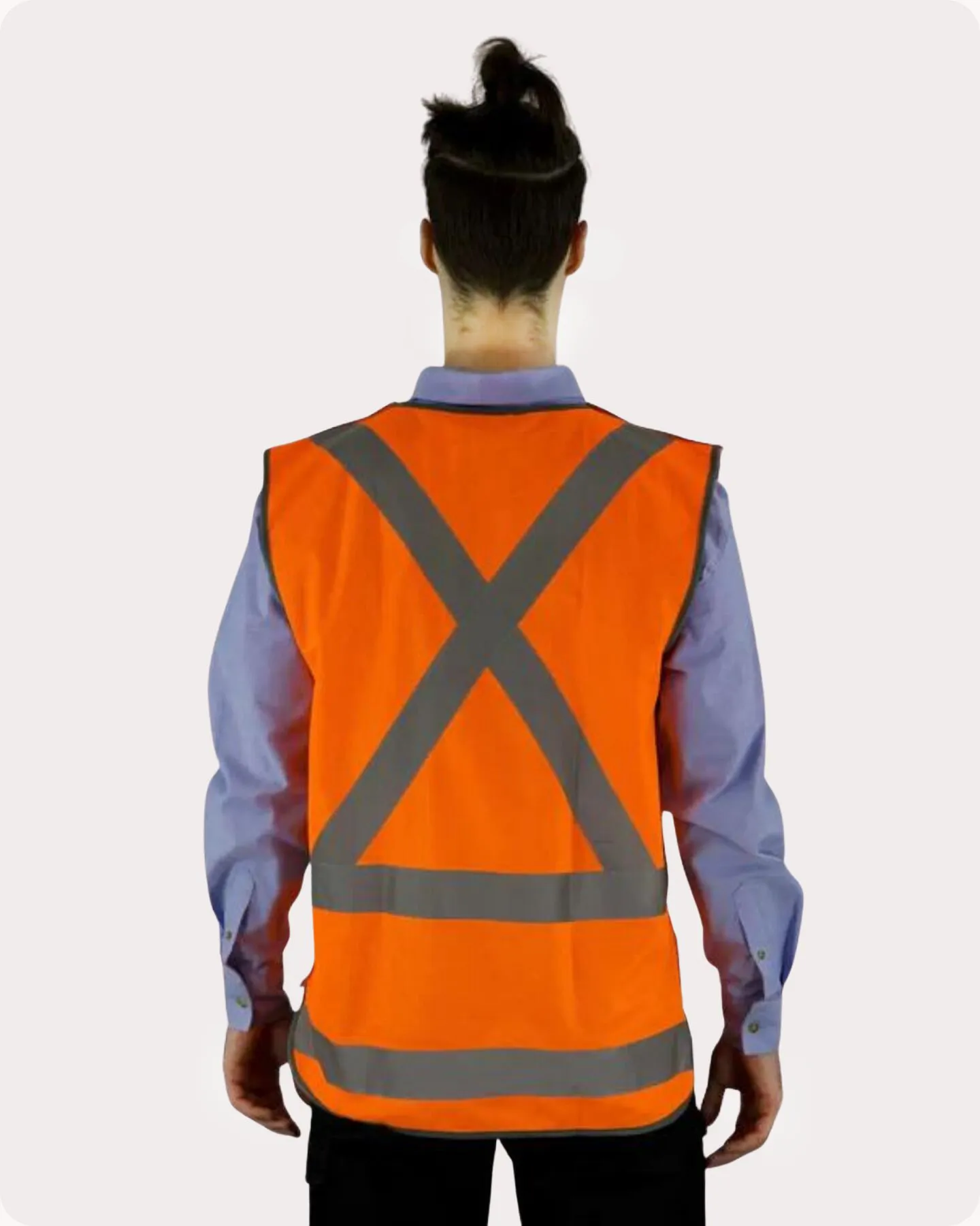 Hi Vis Taped Safety Vest 12VOX