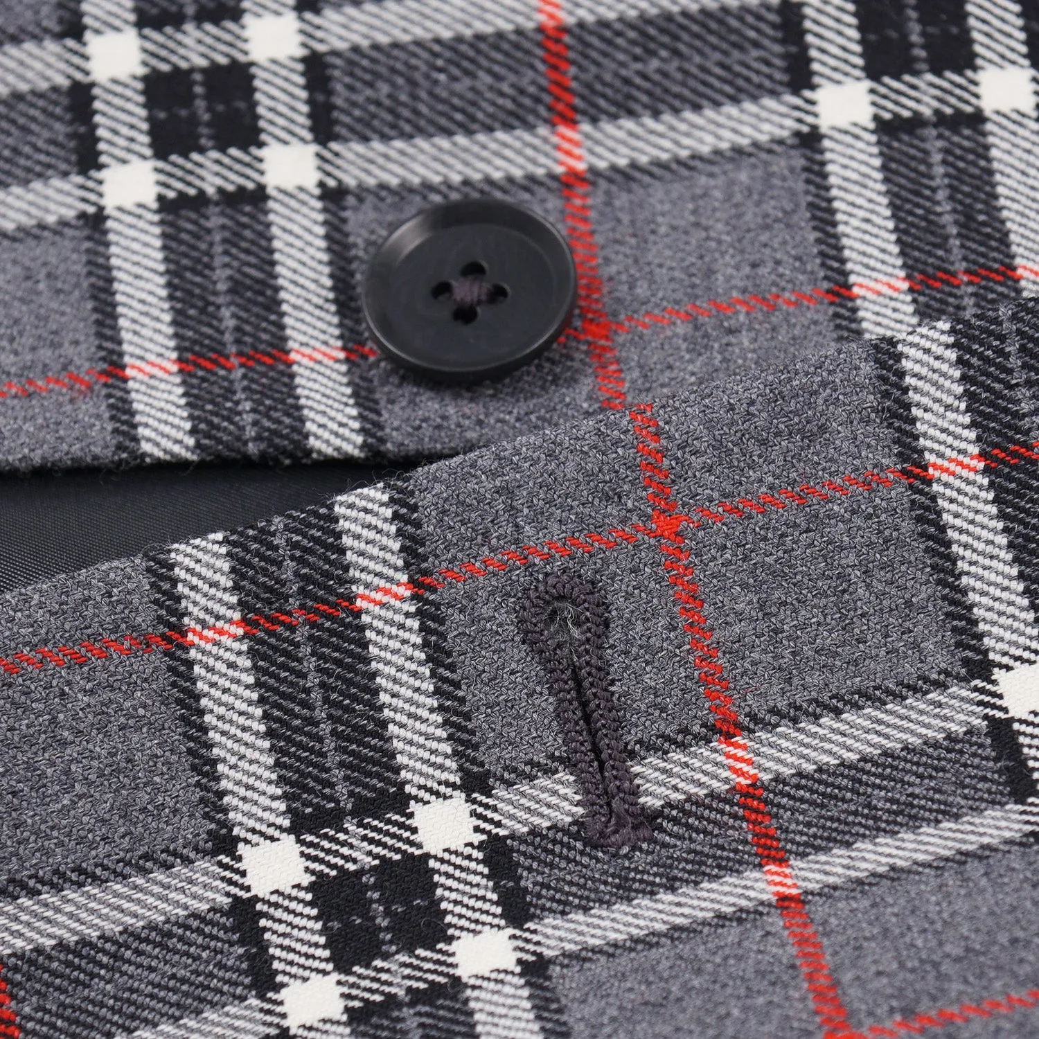 Isaia Slim-Fit Plaid Wool Sport Coat