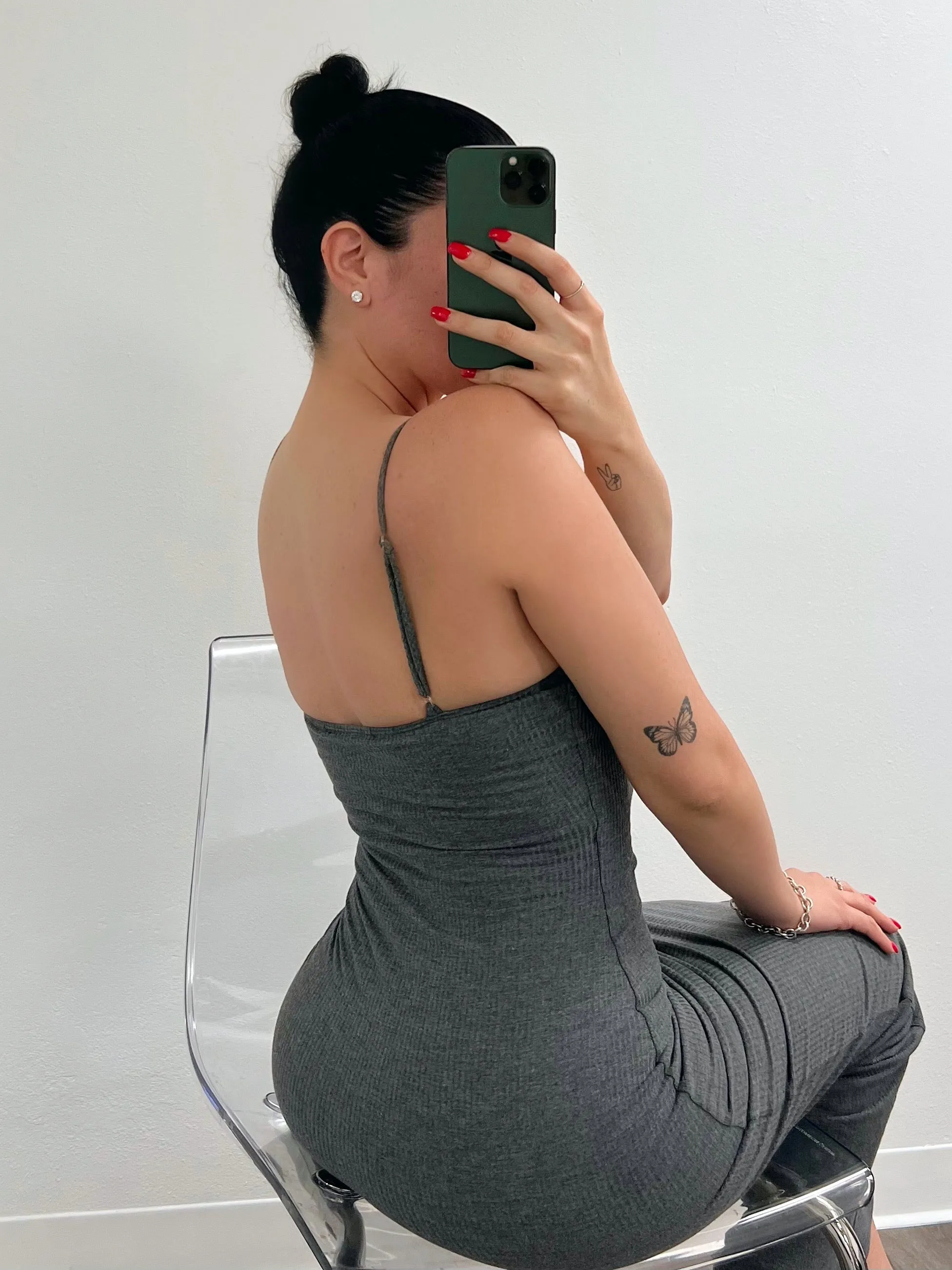 Monica Maxi Dress (Grey)