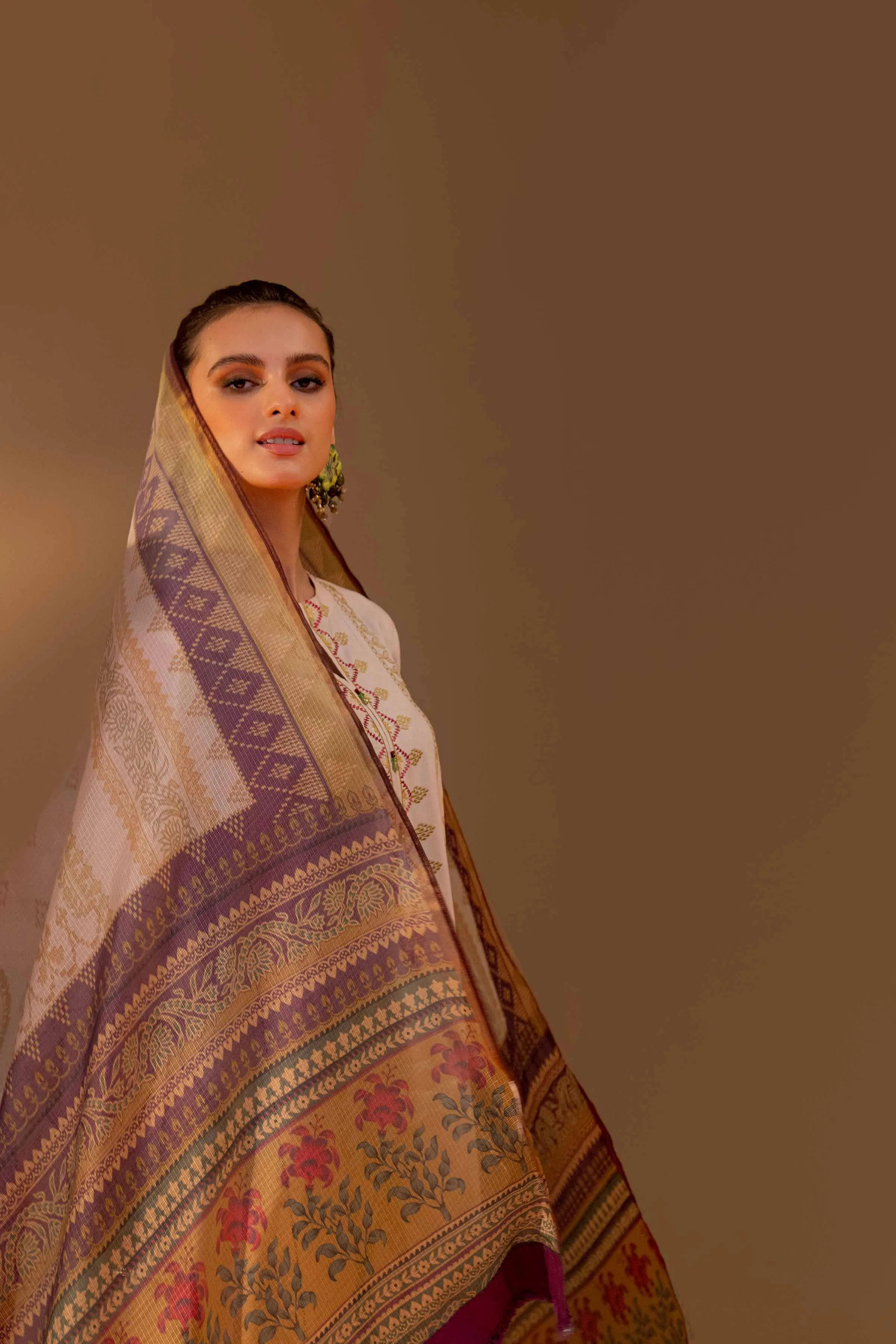 Nishat Linen South Winter Collection 2023 – 3 Piece - Embroidered Suit - 42306462