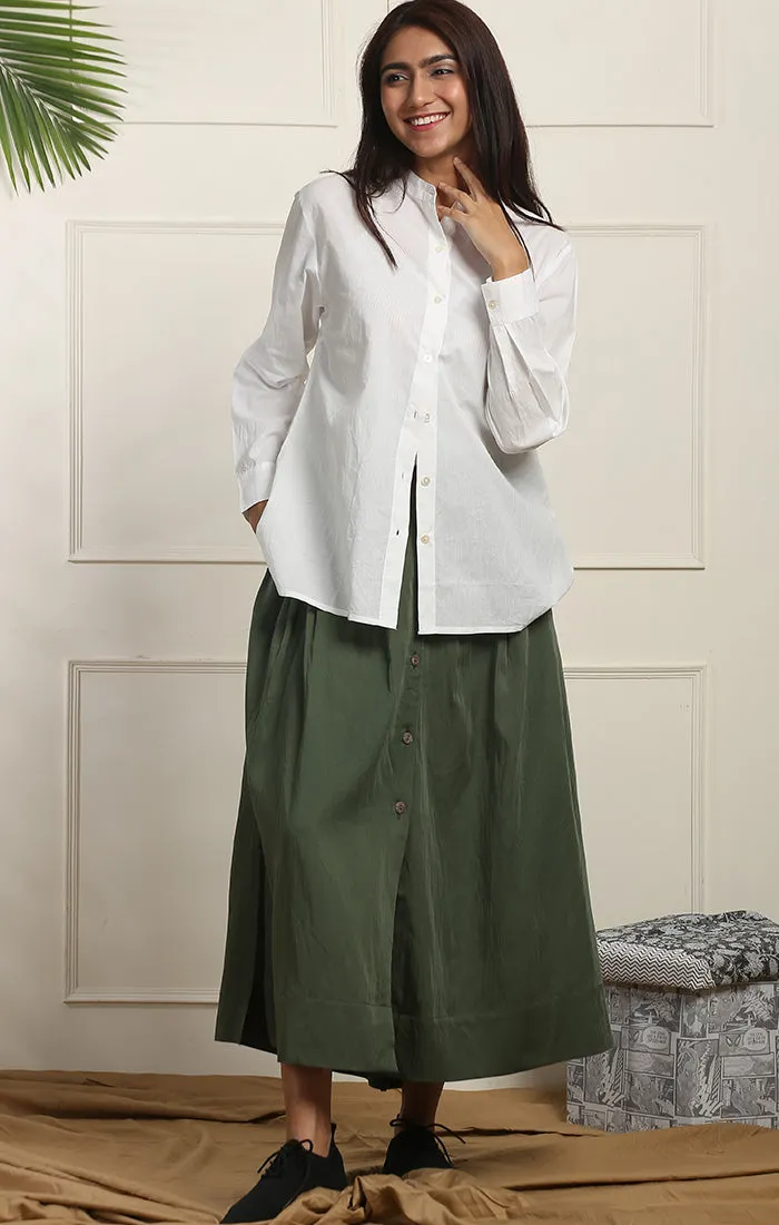 Olive Green Skirt