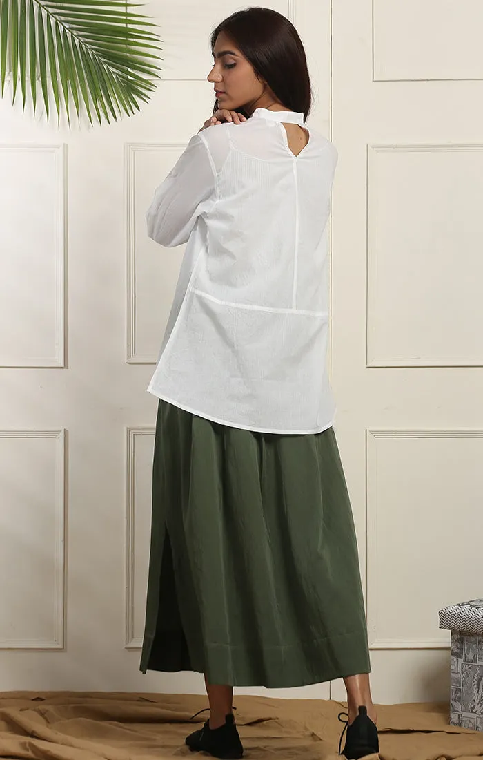 Olive Green Skirt