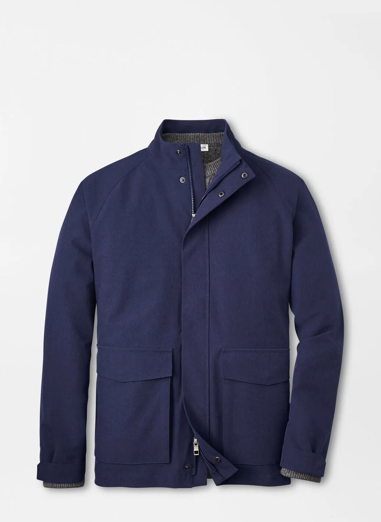 Peter Millar Newport City Coat-Navy