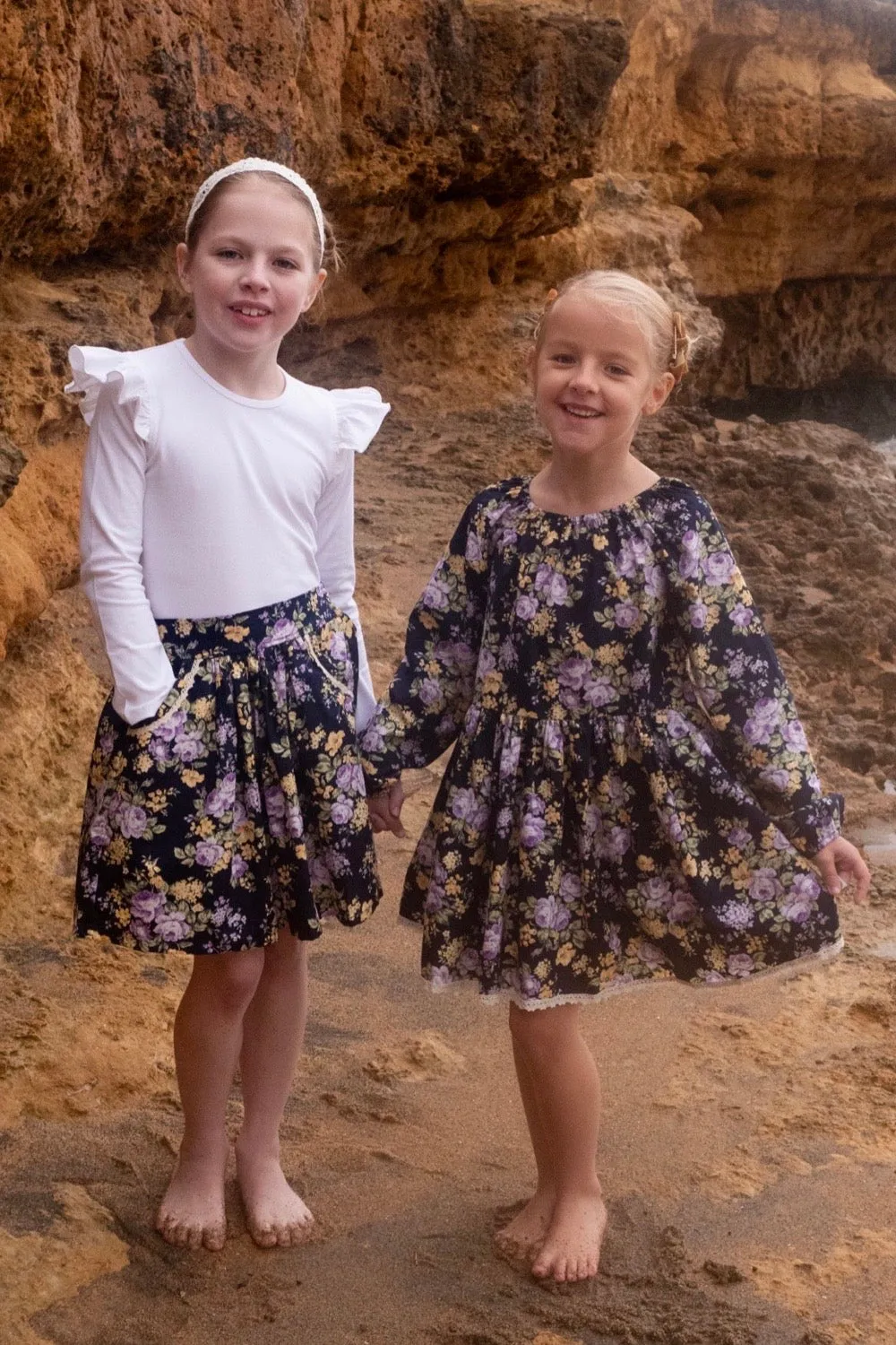 Pocket Skirt | Claire in Purple