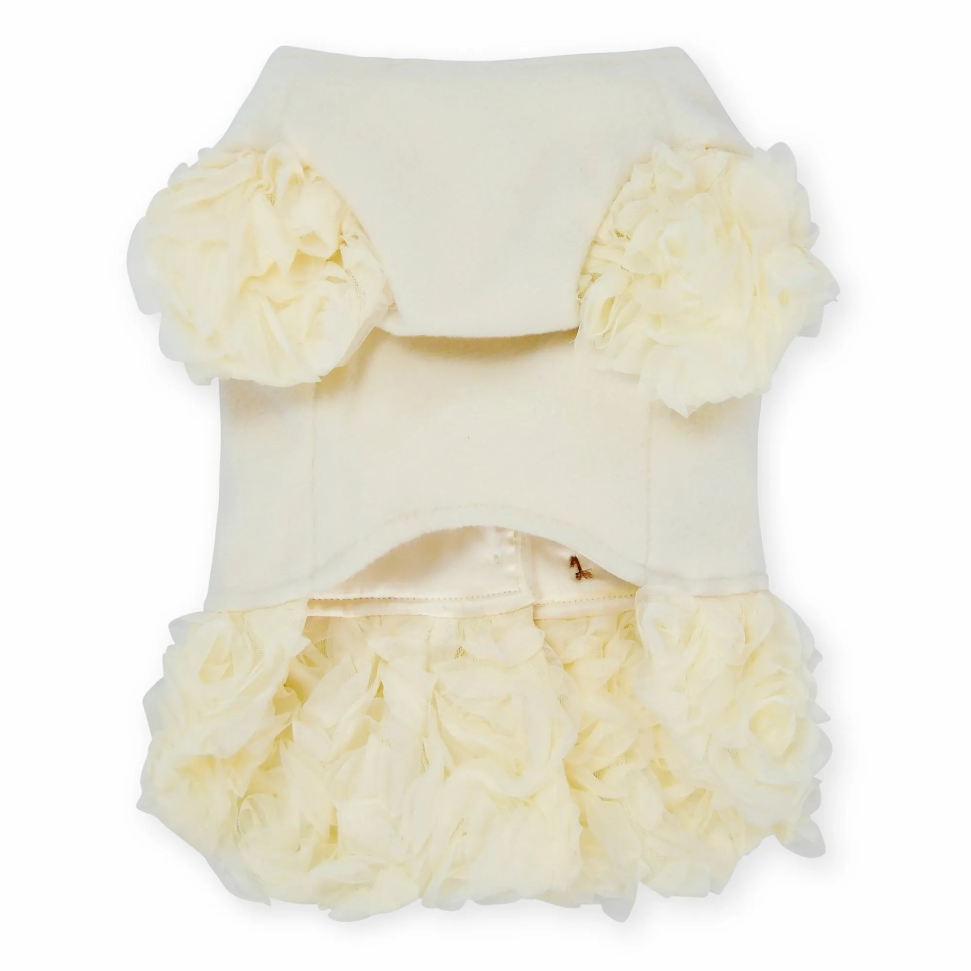 Rose Fleece Pet Dress