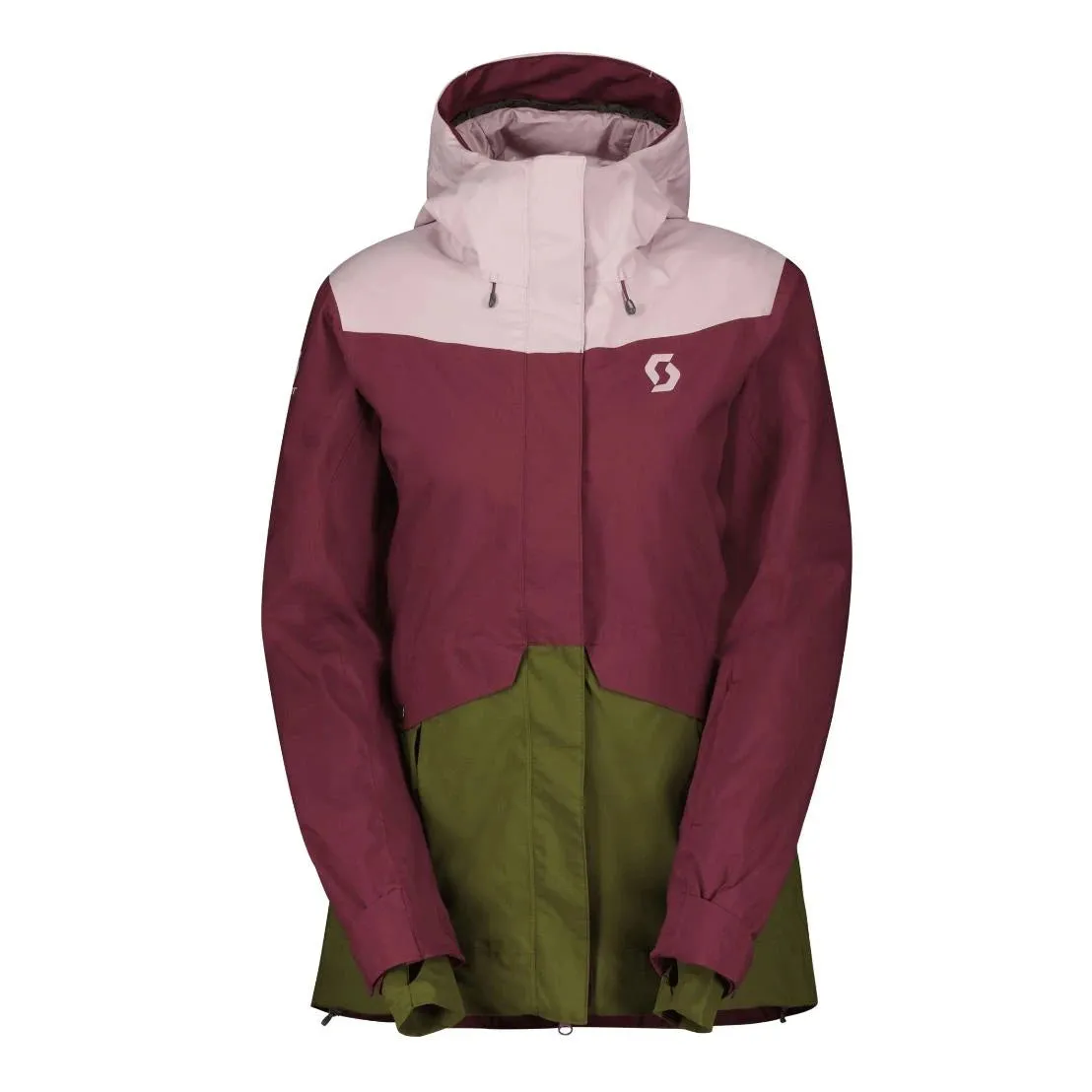 Scott Jacket W's Ultimate Dryo Plus Cloud Pink/Wild Red