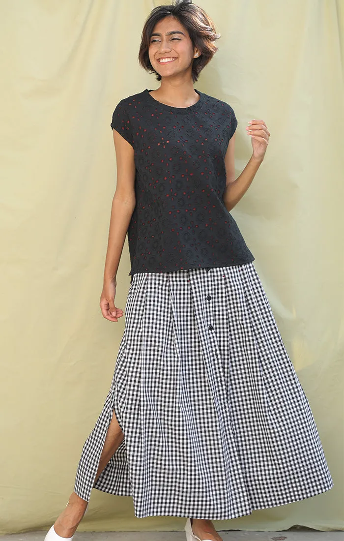 Skirt Gingham Checks