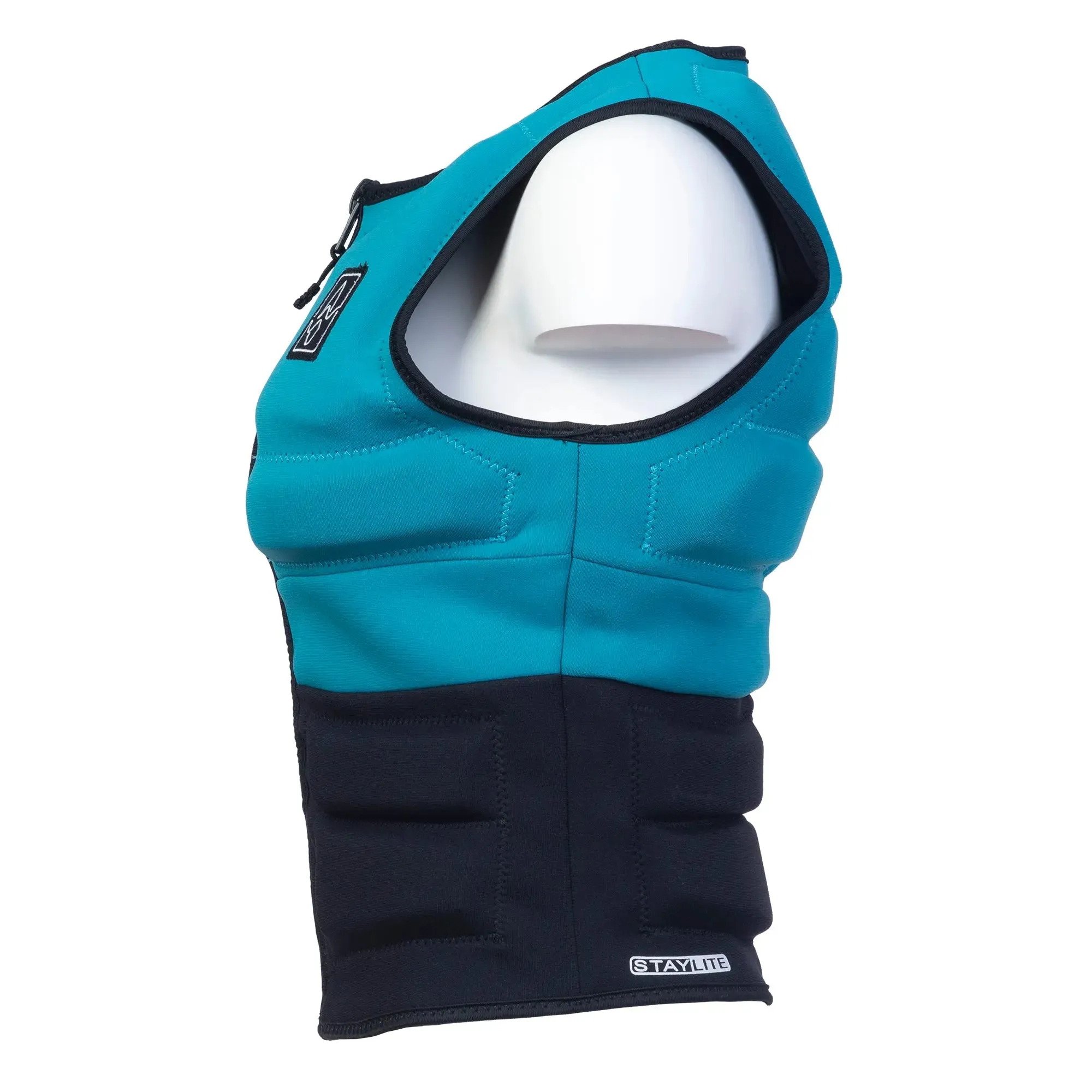 SWELL Wakesurf Vest - Women's Azure - Ultimate Comfort Neoprene Jacket