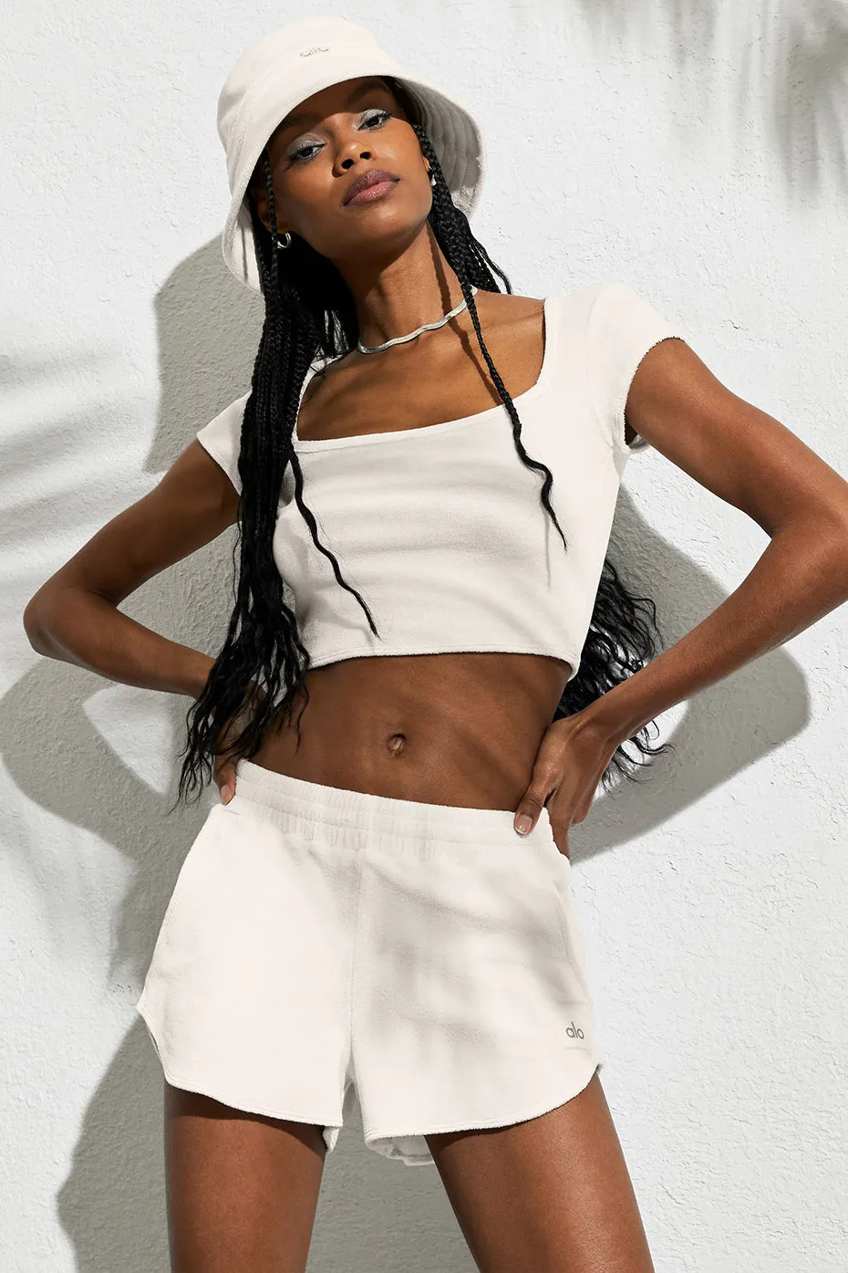 Terry Beachside Bucket Hat - Ivory