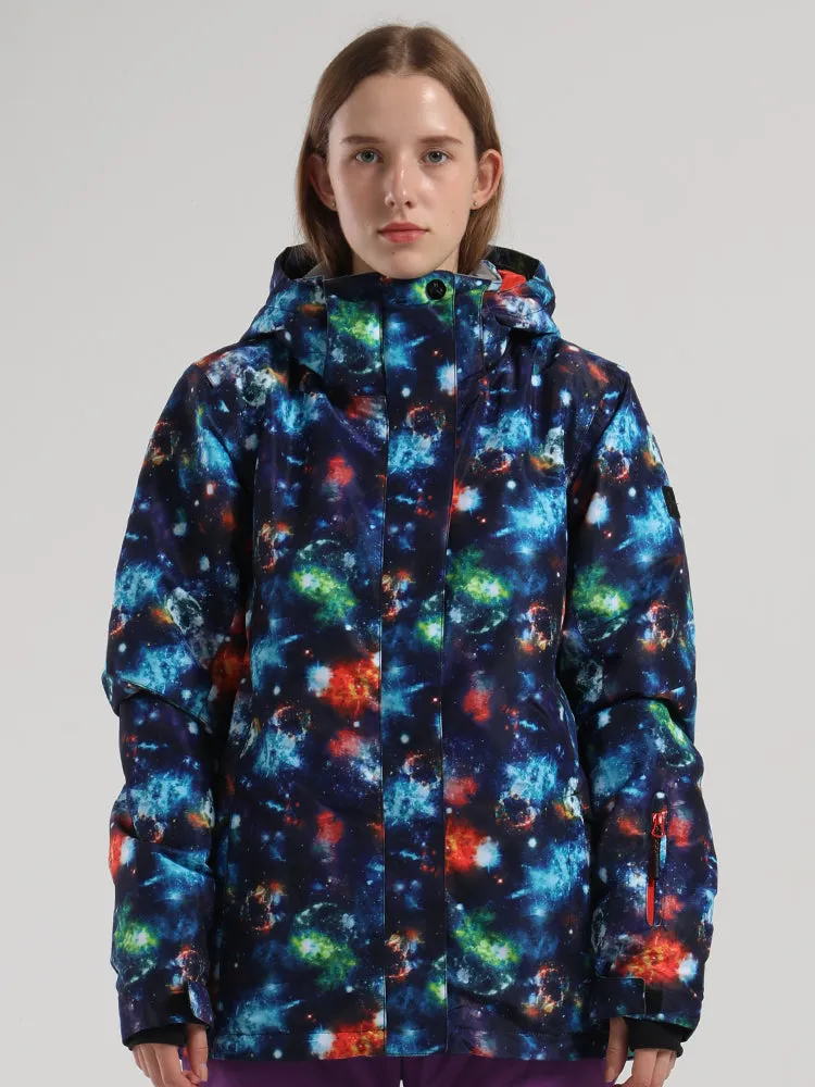 Women's New Snow Suit Windproof And Waterproof Quilted Thickened Warmth