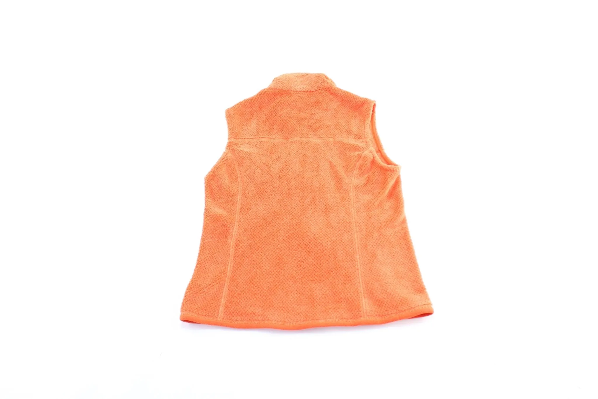Women's Patagonia Logo Patch Orange Zip Up Vest