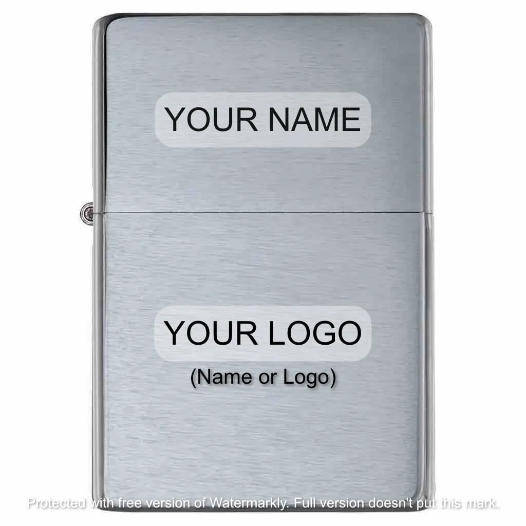 Zippo Brushed Chrome Vintage Lighter - 230.25