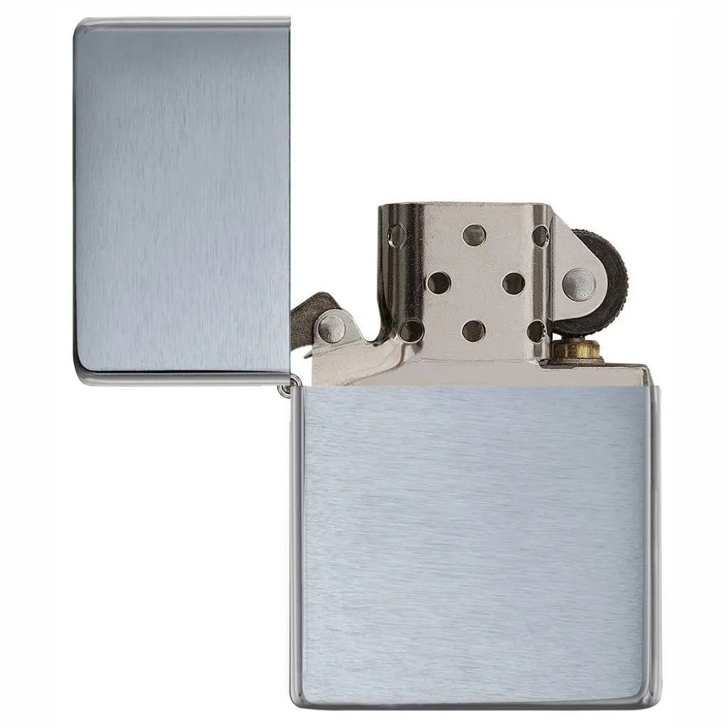 Zippo Brushed Chrome Vintage Lighter - 230.25