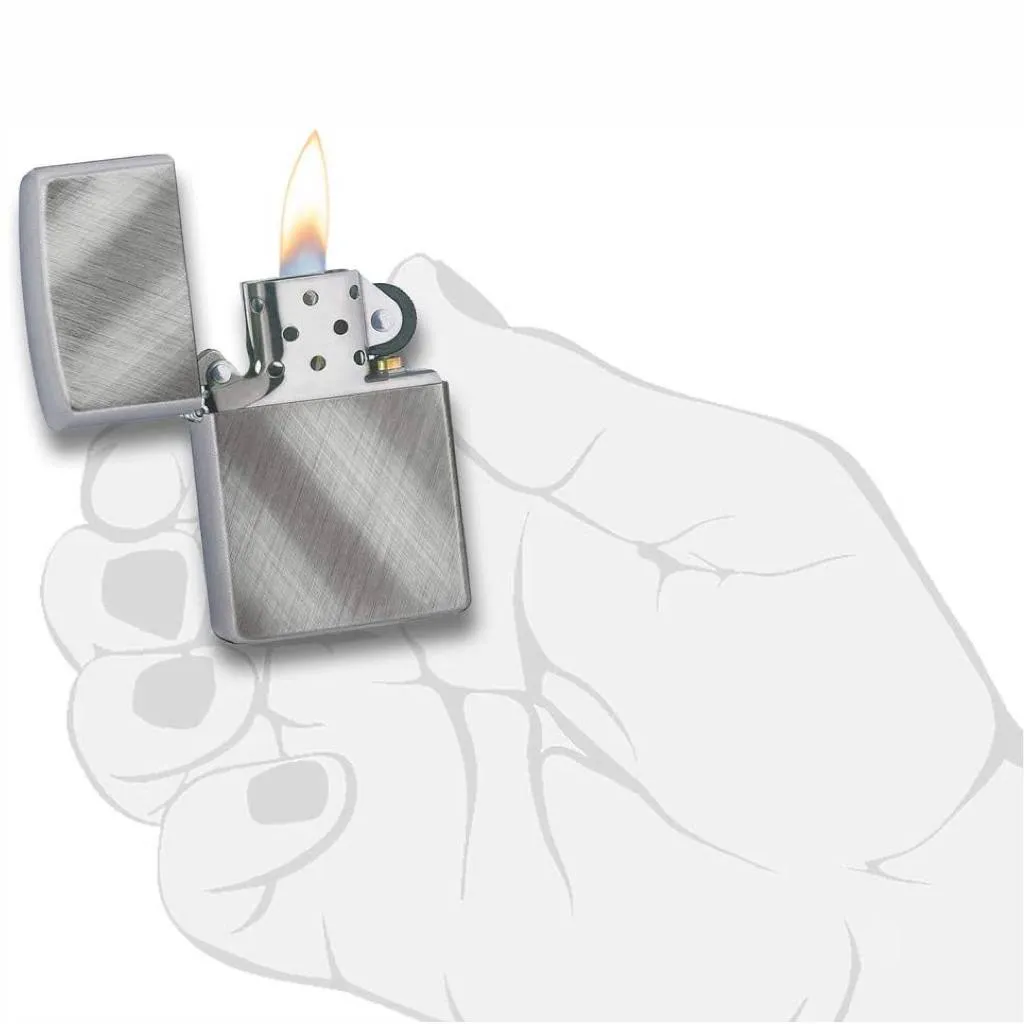 Zippo Classic Diagonal Weave Lighter - 28182